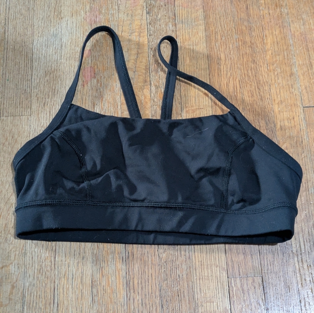 Black Lulu Sports Bra